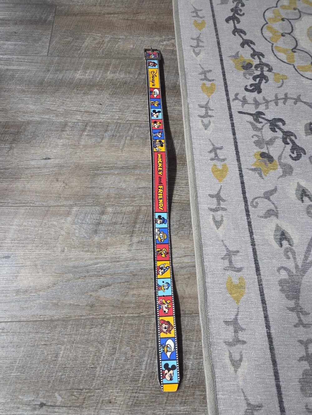 Walt Disney Film Genuine Leather Belt USA Made